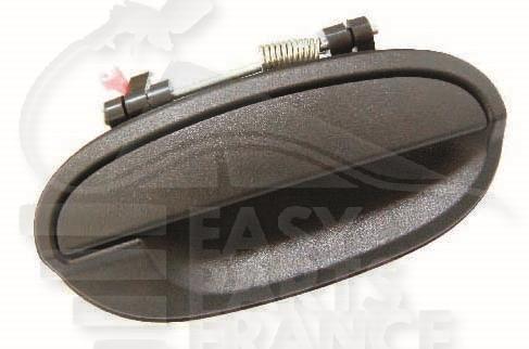 POIGNEE DE PTES EXT ARD NOIRE Pour DAEWOO MATIZ - DA032 06/05→08/07