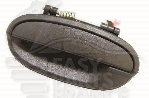 POIGNEE DE PTES EXT ARG NOIRE Pour DAEWOO MATIZ - DA032 06/05→08/07