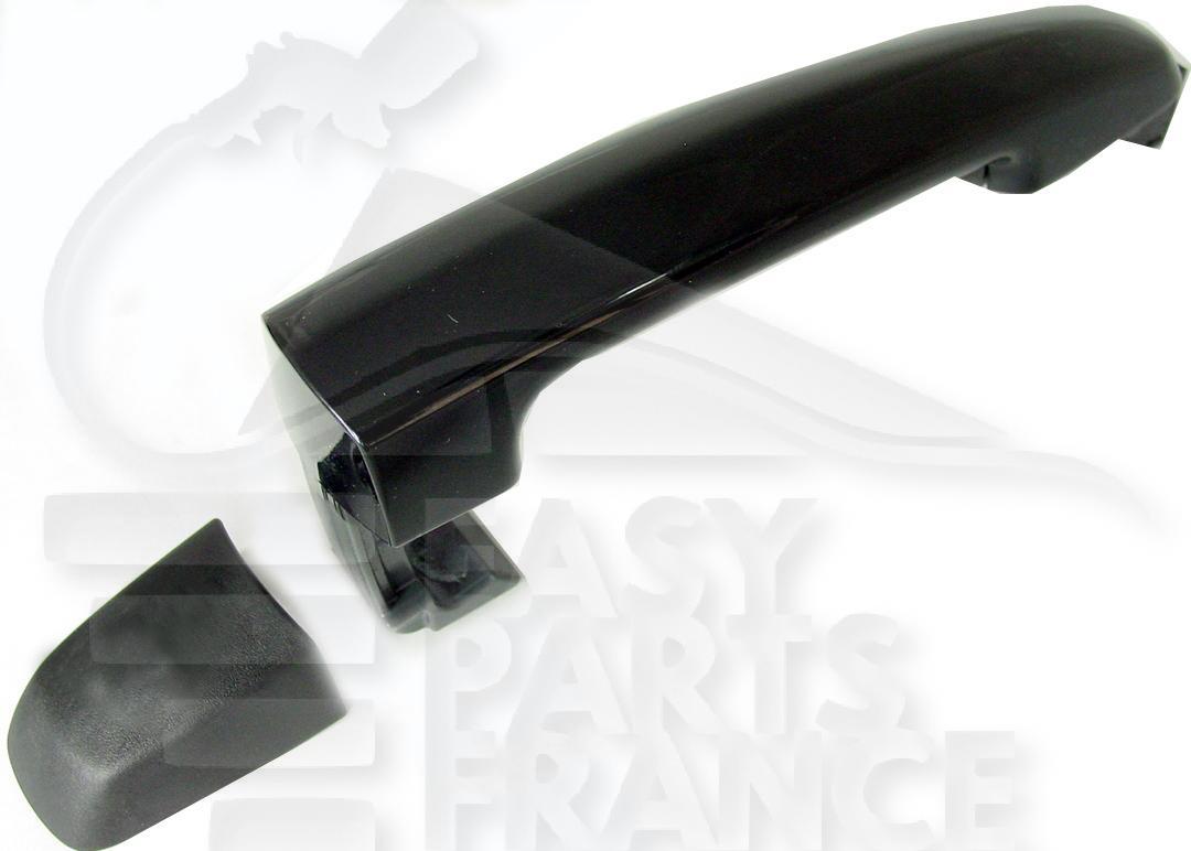 POIGNEE DE PTES EXT AVD + HAYON NOIRE S/TROU BARILLET Pour FIAT SEDICI - FT200 03/06→