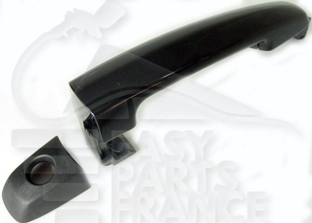 POIGNEE DE PTES EXT AVG + HAYON NOIRE A/TROU BARILLET Pour FIAT SEDICI - FT200 03/06→