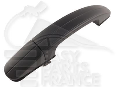 POIGNEE DE PTES AVD/ARD/ARG NOIRE LISSE S/TROU BARILLET Pour FORD KUGA - FD101 02/13→08/16