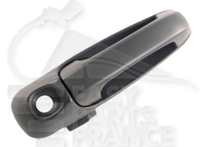 POIGNEE DE PTES EXT AVG NOIRE LISSE A/TROU BARILLET Pour JEEP GRAND CHEROKEE - JE031 01/99→09/01