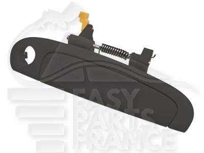 POIGNEE DE PTES EXT AVD NOIRE A/TROU BARILLET Pour KIA PICANTO - KI060 04/04→12/07