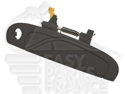 POIGNEE DE PTES EXT AVD NOIRE A/TROU BARILLET Pour KIA PICANTO - KI061 01/08→12/10