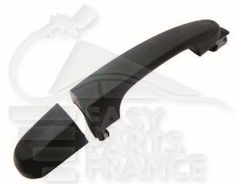POIGNEE DE PTES EXT ARG NOIRE LISSE Pour KIA SPORTAGE - KI122 10/04→03/08