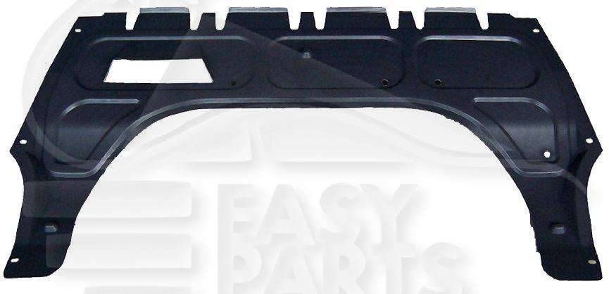 CACHE SS MOTEUR mod Essence 16V Pour VOLKSWAGEN FOX - VO040 01/04→12/09