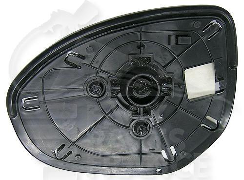 GLACE DE RETRO D CONVEX Pour MAZDA 2 - MZ042 02/11→09/14