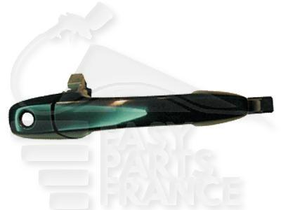 POIGNEE DE PTES EXT AVD NOIRE A/TROU BARILLET Pour MAZDA 3 - 5 PTES - MZ051 10/03→09/07