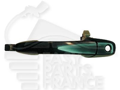 POIGNEE DE PTES EXT AVG NOIRE A/TROU BARILLET Pour MAZDA 3 - 5 PTES - MZ053 10/07→12/08