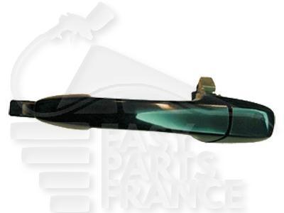POIGNEE DE PTES EXT ARG NOIRE Pour MAZDA 3 - 5 PTES - MZ053 10/07→12/08