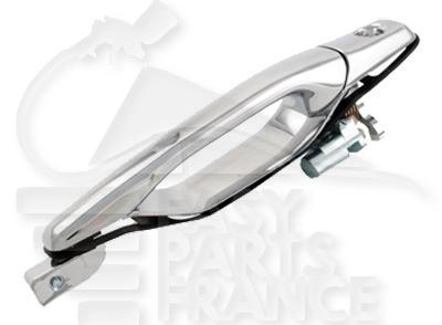 POIGNEE DE PTES EXT AVD CHROMEE A/TROU BARILLET Pour MITSUBISHI OUTLANDER - MT100 05/03→10/06