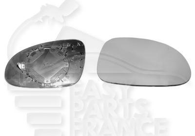 GLACE DE RETRO G CHAUF ASPHERIQUE Pour VOLKSWAGEN GOLF PLUS - VO057 04/09→