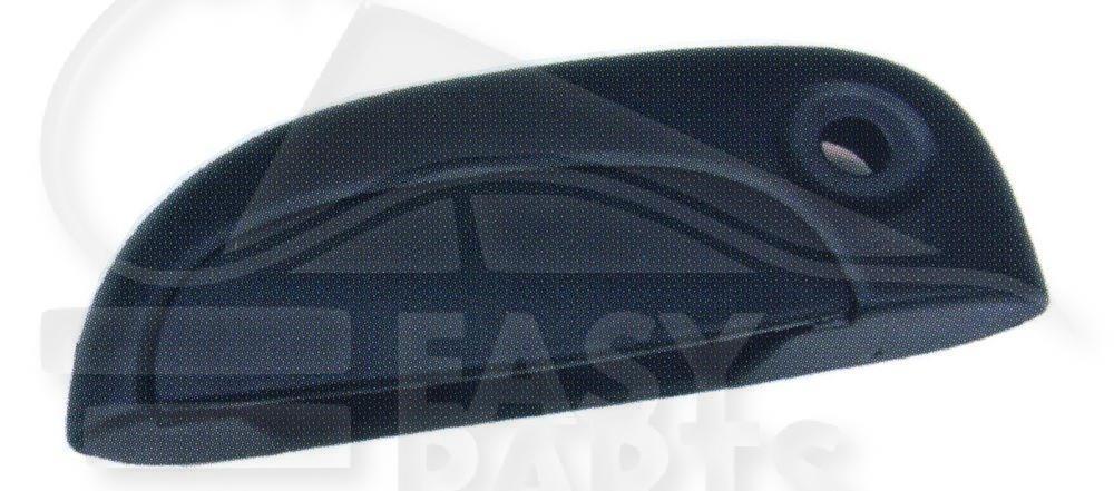 POIGNEE DE PTE EXT AVG NOIRE A/TROU BARILLET Pour NISSAN KUBISTAR - NS080 05/03→