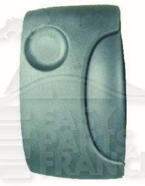 POIGNEE DE PTE COULISSANTE DROITE NOIRE S/TROU BARILLET Pour NISSAN KUBISTAR - NS080 05/03→