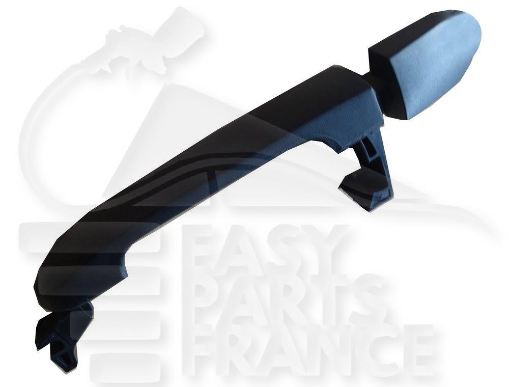 POIGNEE DE PTE EXT AVD/ARD NOIRE Pour NISSAN MICRA K12 - NS096 09/05→09/10