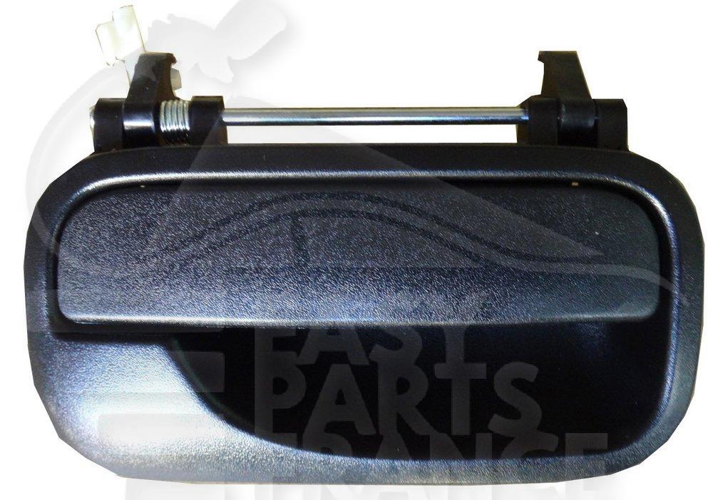 POIGNEE DE PTE EXT ARD NOIRE Pour OPEL CORSA B - OP062 04/93→04/97