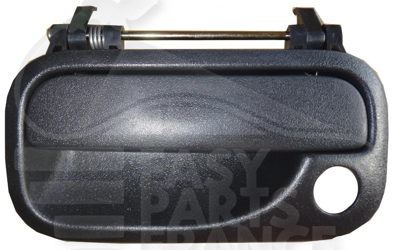 POIGNEE DE PTE EXT AVG NOIRE A/TROU BARILLET Pour OPEL CORSA B - OP063 05/97→09/00