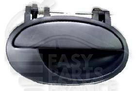 POIGNEE DE PTE EXT ARD NOIRE Pour OPEL CORSA C - OP065 07/03→10/06