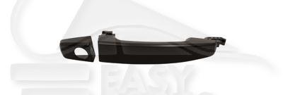 POIGNEE DE PTE EXT AVG A PEINDRE A/TROU BARILLET Pour OPEL MERIVA - OP102 07/10→12/13