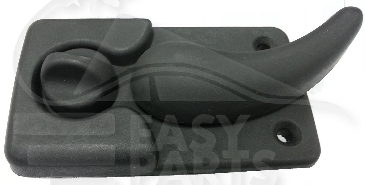 POIGNEE DE PTE INT ARD NOIRE Pour RENAULT MASTER - RN093 10/06→04/10