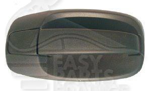 POIGNEE DE PTE EXT LATT NOIRE S/TROU BARILLET Pour OPEL VIVARO - OP140 07/01→07/07