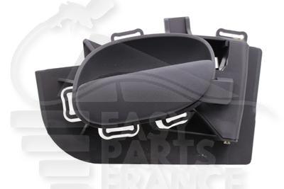 POIGNEE DE PTE INT AVD/ARD GRISE Pour PEUGEOT 206 - PG030 09/98→07/09