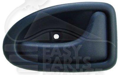 POIGNEE DE PTE INT AVD NOIRE Pour RENAULT CLIO - RN022 02/98→05/01