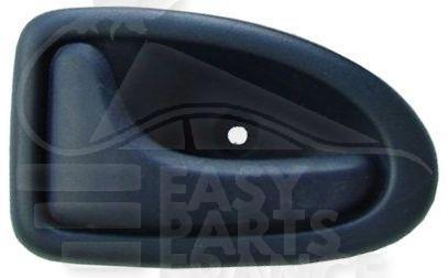 POIGNEE DE PTE INT ARG NOIRE Pour RENAULT CLIO - RN022 02/98→05/01