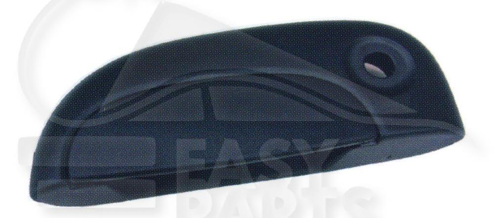 POIGNEE DE PTE EXT AVG NOIRE A/TROU BARILLET Pour RENAULT KANGOO - RN051 03/03→01/08