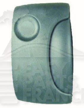POIGNEE DE PTE COULISSANTE DROITE NOIRE S/TROU BARILLET Pour RENAULT KANGOO - RN051 03/03→01/08