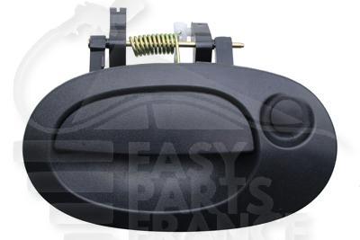 POIGNEE EXT DE HAYON NOIRE S/TROU BARILLET Pour RENAULT KANGOO - RN051 03/03→01/08