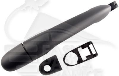 POIGNEE DE PTE EXT AVD/ARD/ARG - BATTANTE NOIRE Pour RENAULT KANGOO - RN052 02/08→03/13