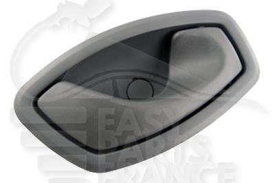 POIGNEE DE PTE INT AVD/ARD NOIRE Pour RENAULT LAGUNA - RN075 10/10→04/13