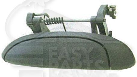 POIGNEE DE PTES EXT AVG/ARG NOIRE Pour RENAULT SCENIC - RN131 08/99→06/03