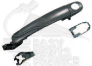 POIGNEE DE PORTE EXT AVG A PEINDRE S/TROU BARILLET Pour SKODA OCTAVIA - SK041 08/00→03/04