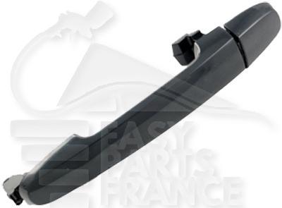 POIGNEE DE PTE EXT AVD NOIRE S/TROU BARILLET Pour TOYOTA RAV 4 - TY195 05/09→04/10