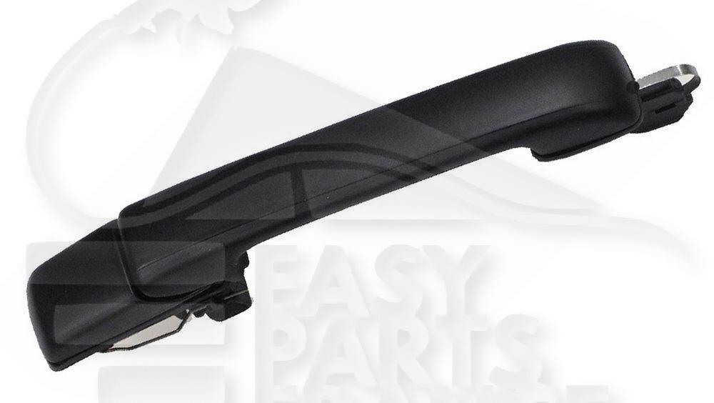 POIGNEE DE PTE EXT ARD/ARG NOIRE Pour VOLKSWAGEN GOLF 3 - VO052 08/91→12/97