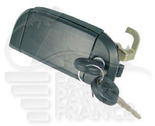 POIGNEE DE PTE EXT AVD NOIRE A/CLES Pour VOLKSWAGEN TRANSPORTER T4 - VO202 08/96→10/03
