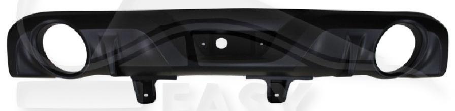 SPOILER DE PC AR A/EMPL FEU & 2 SORTIES ECHAP Pour SUZUKI SWIFT SPORT - SZ124 06/12→08/17
