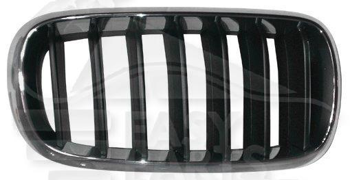 GRILLE DE CALANDRE D CHROMEE/NOIRE Pour BMW X5 F15 - BM172 09/13→08/18