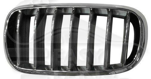 GRILLE DE CALANDRE G CHROMEE/CHROMEE/NOIRE Pour BMW X5 F15 - BM172 09/13→08/18