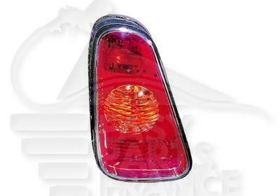 FEU ARG OR/ROUGE Pour MINI MINI ONE/COOPER R50 - MN020 04/01→06/04