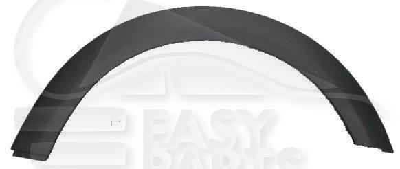 ELARGISSEUR AILE ARG NOIR Pour MINI MINI R56/R57 - MN026 01/11→12/14
