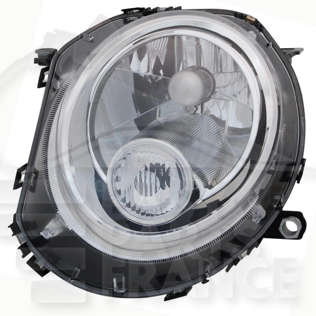 OPT G H4 ELECT A/MOTEUR - F/CHROME - FEU BL Pour MINI MINI R56/R57 - MN026 01/11→12/14