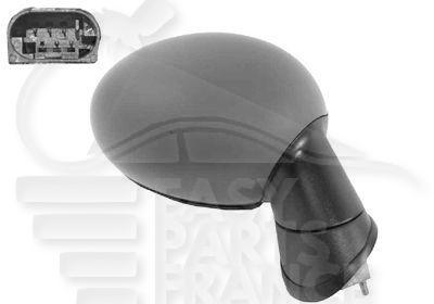 RETRO D ELECT CHAUF A PEINDRE 5 PINS Pour MINI MINI R56/R57 - MN026 01/11→12/14