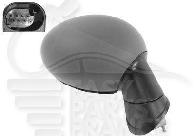 RETRO D ELECT CHAUF A PEINDRE RAB ELECT 7 PINS Pour MINI MINI R56/R57 - MN026 01/11→12/14