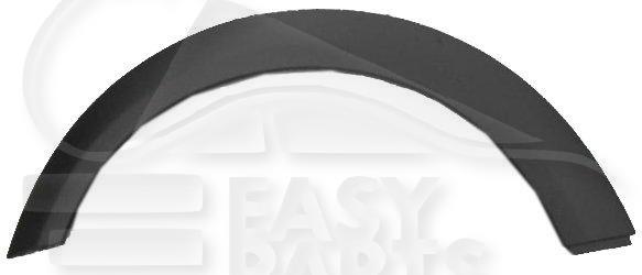 ELARGISSEUR AILE ARD NOIR Pour MINI ROADSTER R59 - MN028 01/12→12/16