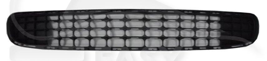 GRILLE DE PC AV CENTRALE INF NOIRE S/MOULURE Pour MINI COUNTRYMAN - MN037 03/10→01/17