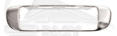 PORTE PLAQUE DE PC AR CHROME Pour MINI COUNTRYMAN - MN037 03/10→01/17
