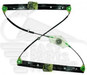 MECANISME DE LEVE VITRE ELECT AVD Pour AUDI A8 (4H) - AD113 09/10→08/13